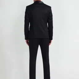 Arrow Black Regular Fit Two Piece Suit image 2