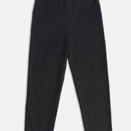 MINIKLUB Kids Black Solid Treggings image 2