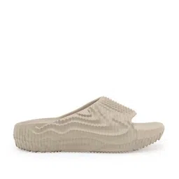 Red Tape Women's Solid Beige Slides image 2