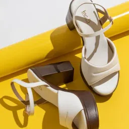 Inc.5 Women's White Ankle Strap Sandals-image-57