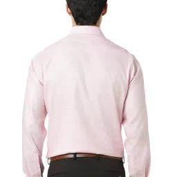 Van Heusen Pink Cotton Regular Fit Print Shirt image 2