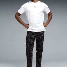 Puma Men's Comfort Weave Printed Lounge Pants image 4