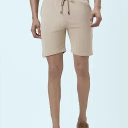 Urban Ranger By Pantaloons Beige Slim Fit Shorts-image-36