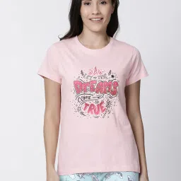 Kryptic Pink Printed T-Shirt image 1