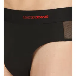 UnderJeans by Spykar Black Briefs image 4