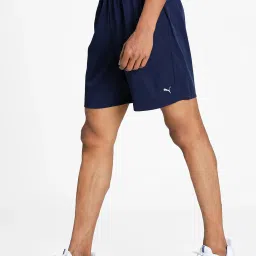 Puma Performance Essentials Navy Regular Fit Shorts image 3