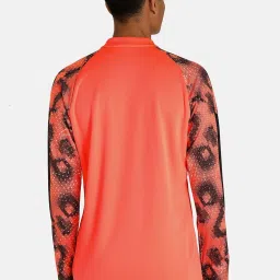Puma Orange Slim Fit Printed Jacket image 2