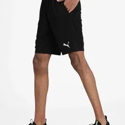 Puma Active Interlock Black Regular Fit Sports Shorts image 3