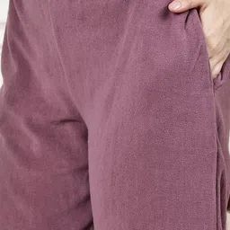 Kanvin Women Floral Printed Shirt Collar Night suit image 2