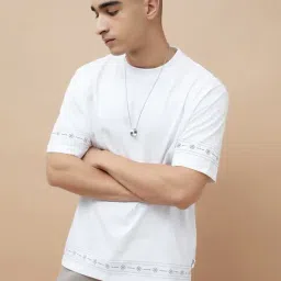 Fame Forever By Lifestyle White Relaxed Fit T-Shirt-picture-22