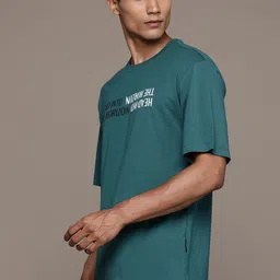 The Roadster Lifestyle Co. Men Printed Relaxed Fit T-shirt image 3