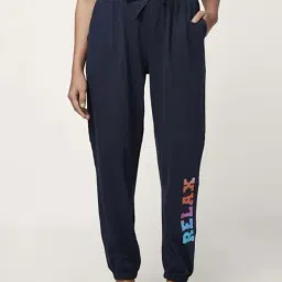 Dreamz by Pantaloons Navy Cotton Graphic Print Joggers-image-25