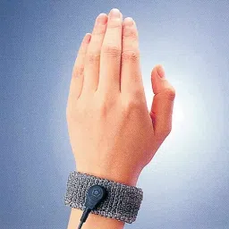 Hakko Antistatic Wrist Strap 1.5 m Grounding Wire Length With Cord, 435-01 image 3