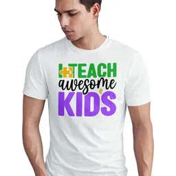 Seekbuylove Men Typography Printed Bio Finish Slim Fit T-shirt-picture-27