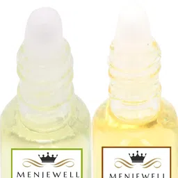 Menjewell Pack of 2 Attar - Royal Kewda & Oudh Wooden Musk Attar 5ml Each image 2