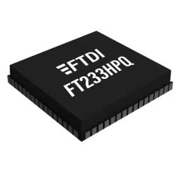 FTDI USB Controller 12 Mbps USB 2.0 3.3 V 64-Pin QFN 64, FT233HPQ-TRAY (Pack of 260 Pcs)-picture-12