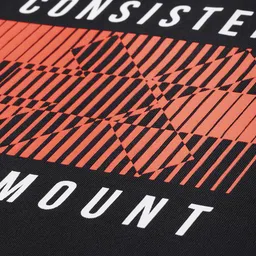 HRX by Hrithik Roshan Brand Logo Printed Rapid-Dry Antimicrobial Training T-shirt image 2