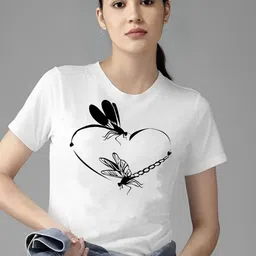 CORSICA Women Typography Printed T-shirt-image-43