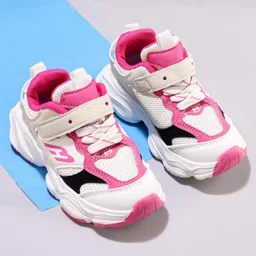 Oh! Pair Sneaker Shoes with Velcro Closure - Pink-picture-13