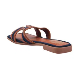 Shoetopia Colour Blocked Sandals - Blue image 3