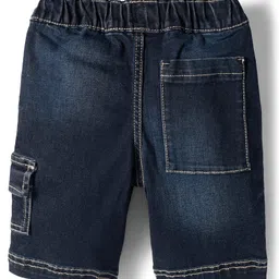 UCB Woven Knee Length Shorts With Cargo Pocket - Blue image 2