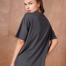 The Roadster Lifestyle Co Printed Oversized Fit T-shirt image 3