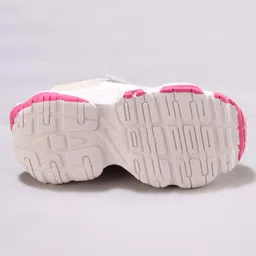 Oh! Pair Sneaker Shoes with Velcro Closure - Pink image 5