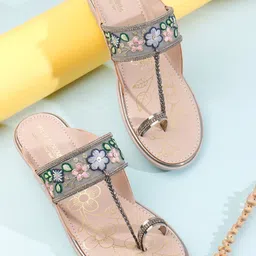 madam glorious Embellished Wedge Sandals-picture-22