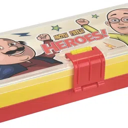 pratap Hy Click (Motu Patlu) Motu Patlu Art Polypropylene Pencil Box-picture-21
