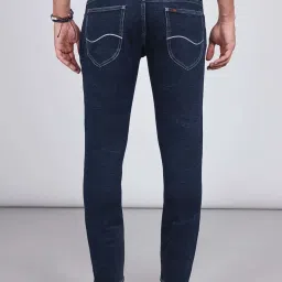 Lee Eric Dark Blue Skinny Fit Lightly Washed Jeans image 2