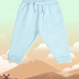 MINIKLUB Kids Blue Solid Joggers-picture-39