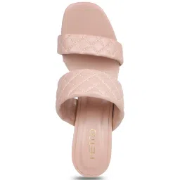 Metro Women's Pink Casual Stilettos image 3