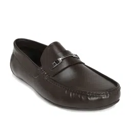 Peter England Men's Brown Casual Loafers image 3