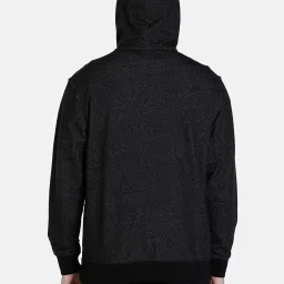 Puma Black Cotton Regular Fit Printed Hooded SweatShirt image 2