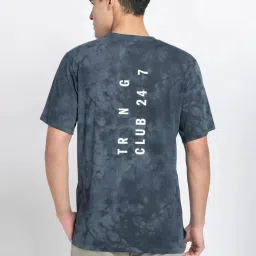 Adidas Blue POWER AOP T-Shirt image 2