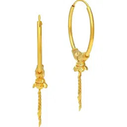 Malabar Gold and Diamonds 22k (916) Yellow Gold Earrings for Women-picture-20