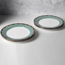 india circus by krsnaa mehta India Circus By Krshna Mehta Multi Bone China Printed Dinner Set image 2