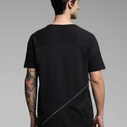 Jack & Jones Black Cotton Regular Fit T-Shirt image 2