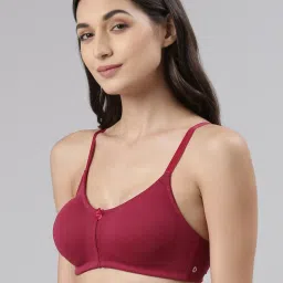 Dollar Missy Pink Cotton Full Coverage Bra - Pack Of 2 image 3