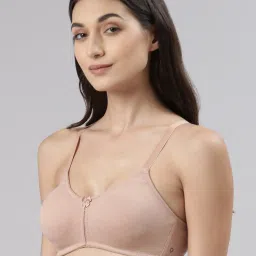 Dollar Missy Beige Cotton Full Coverage Bra image 3