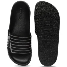Woodland Men's Black Slides image 5