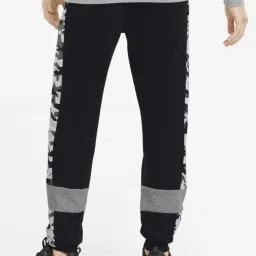 Puma Black Cotton Regular Fit Camouflage Joggers image 2