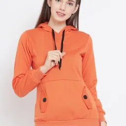 Belle Fille Orange Full Sleeves Sweatshirt-image-61