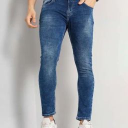 celio celio* Blue Skinny Fit Lightly Washed Jeans-picture-32