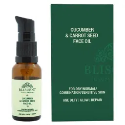 Bliscent Cucumber & Carrot Seed Face Oil - 20 ml-picture-17