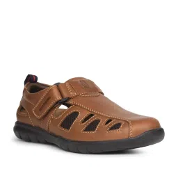 Hush Puppies by Bata Men's Tan Fisherman Sandals image 2