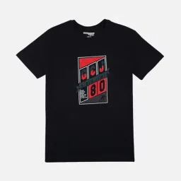 Gini & Jony Kids Navy & Red Cotton Printed T-Shirt-picture-14