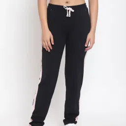 Lil Tomatoes Kids Black Solid Trankpants-picture-42