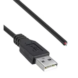 QUALTEK ELECTRONICS USB CORD, 2.0 A PLUG-FREE END, 914MM/BLK, 3021005-03-picture-14