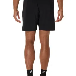 Asics Men's Performance Black Actibreeze Woven 7in Shorts image 2
